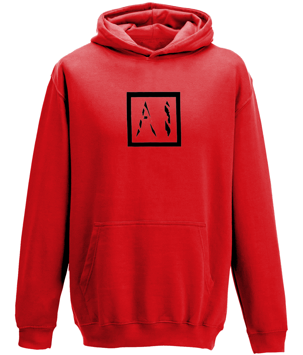 Animal Instinct Black Box Logo Workout Hoodie