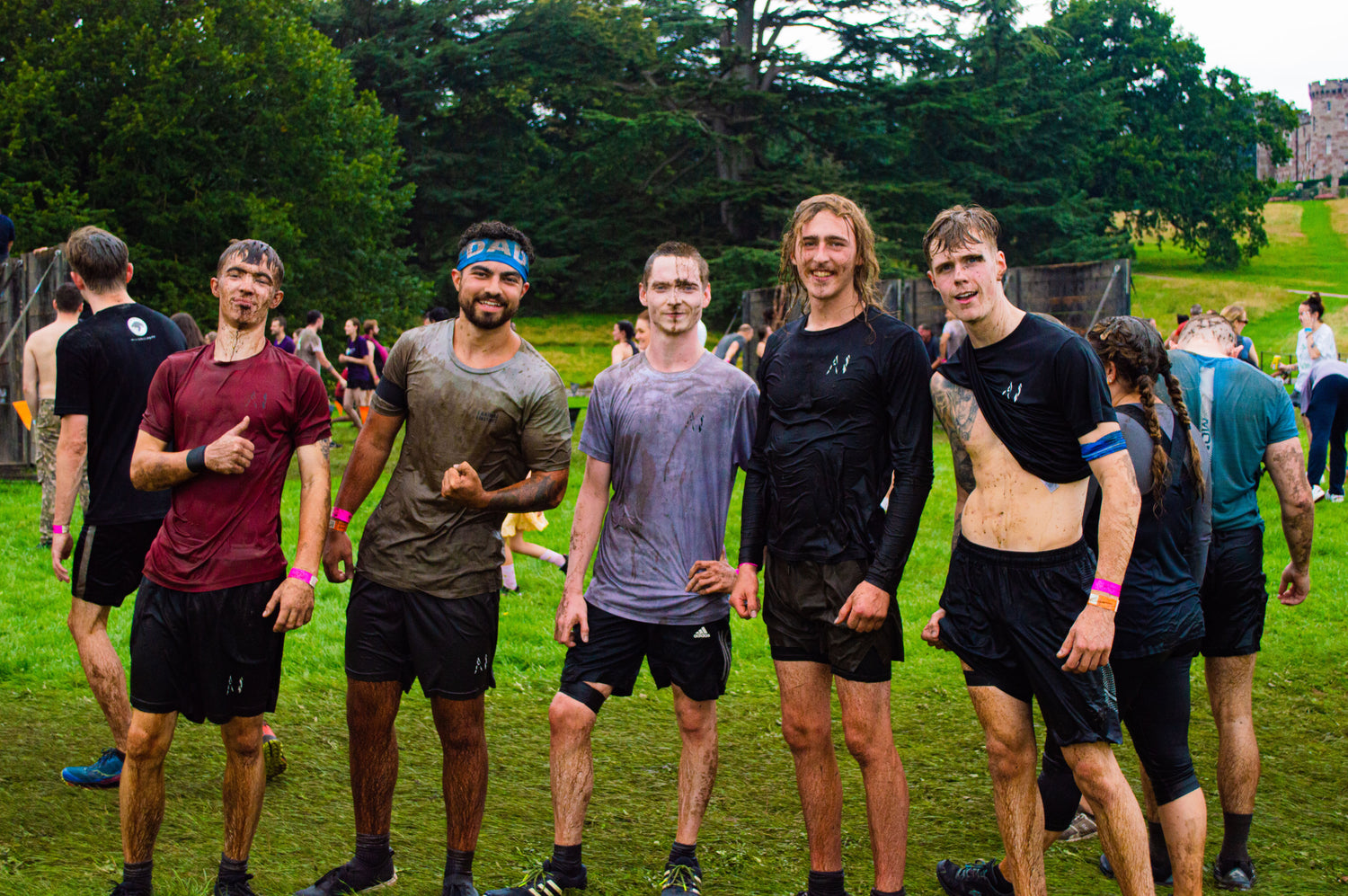 Animal Instinct Tough Mudder Group, with Nile Breeze, Chris Williams, Liam Bedford, Owen Walters and Liam Hopkins