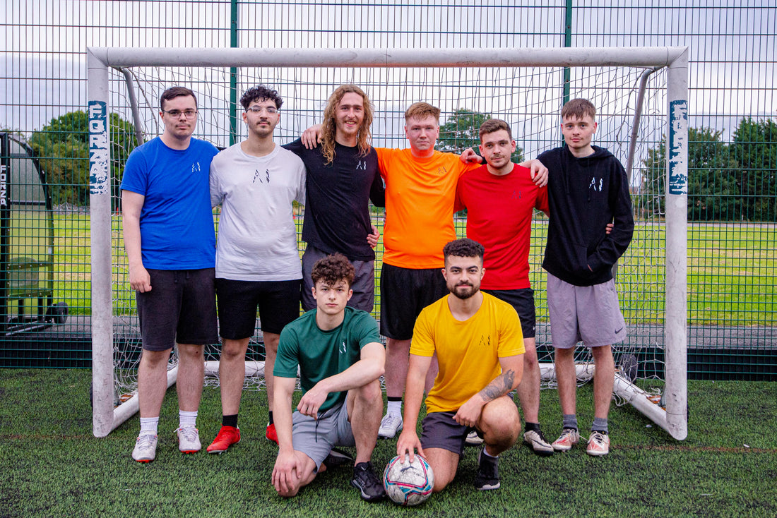 Animal Instinct Take Part in Giddo's Gift £647 Football Fundraiser